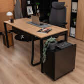 ergonomic desk for office work