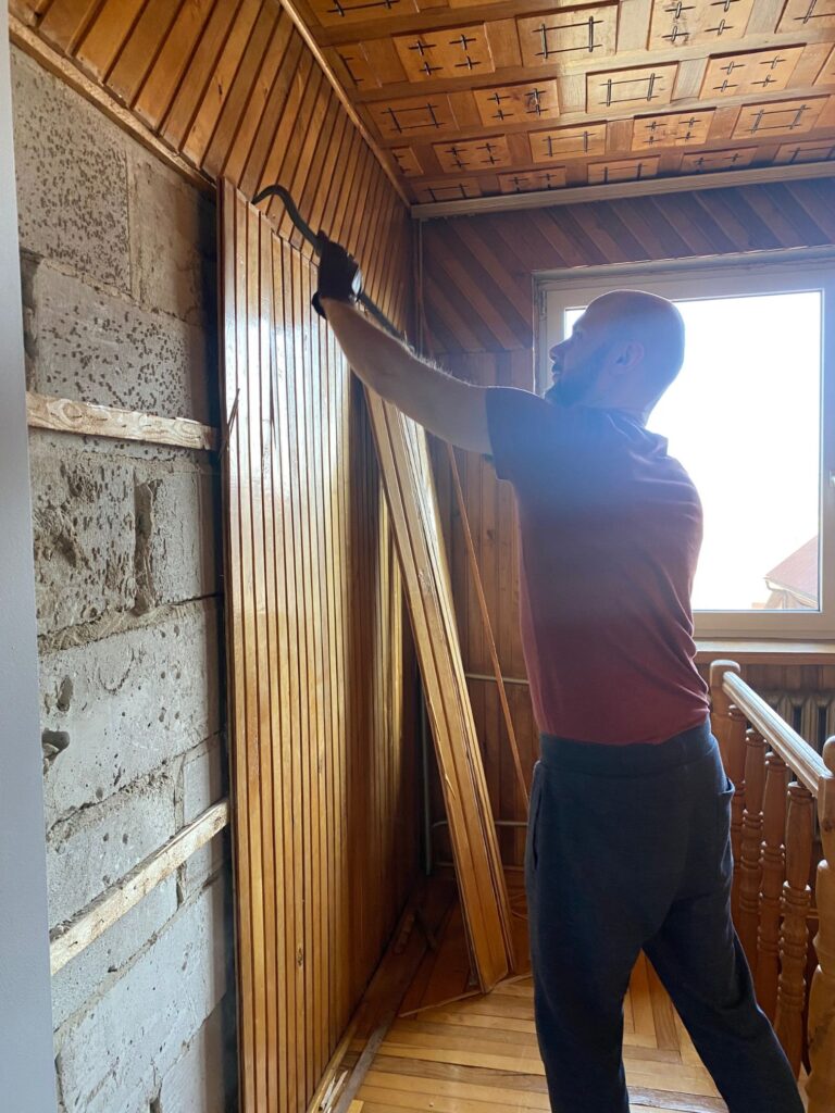 staircase before metamorphosis