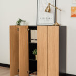 office dresser with 4 doors ideal for binders and files