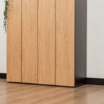 office dresser with four doors with solid hinges and stable construction
