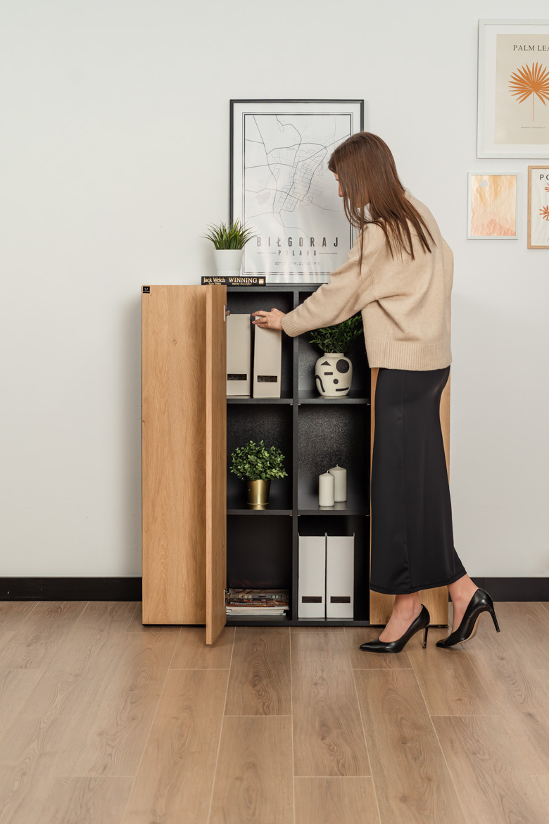 chest-of-desks-with-segregators-and-archive-boxes office dresser with space for binders and filing boxes
