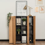 four door chest of drawers with large storage capacity