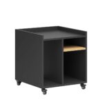 mobile container with space for binders and accessories