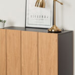 sturdy high office dresser with 4 doors for heavily used offices