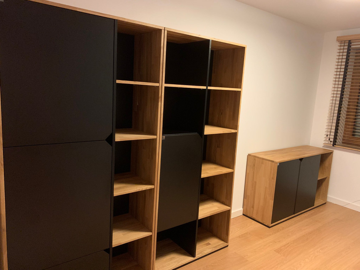 Office cabinets for the office of Mr. Igor from the IT industry in Tychy