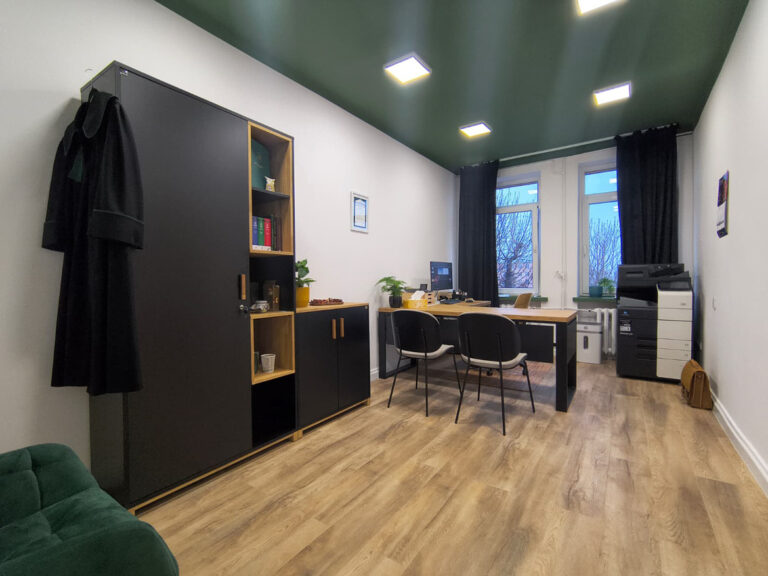 Furnishing the office for Ms. Martina, a lawyer in Lubartow