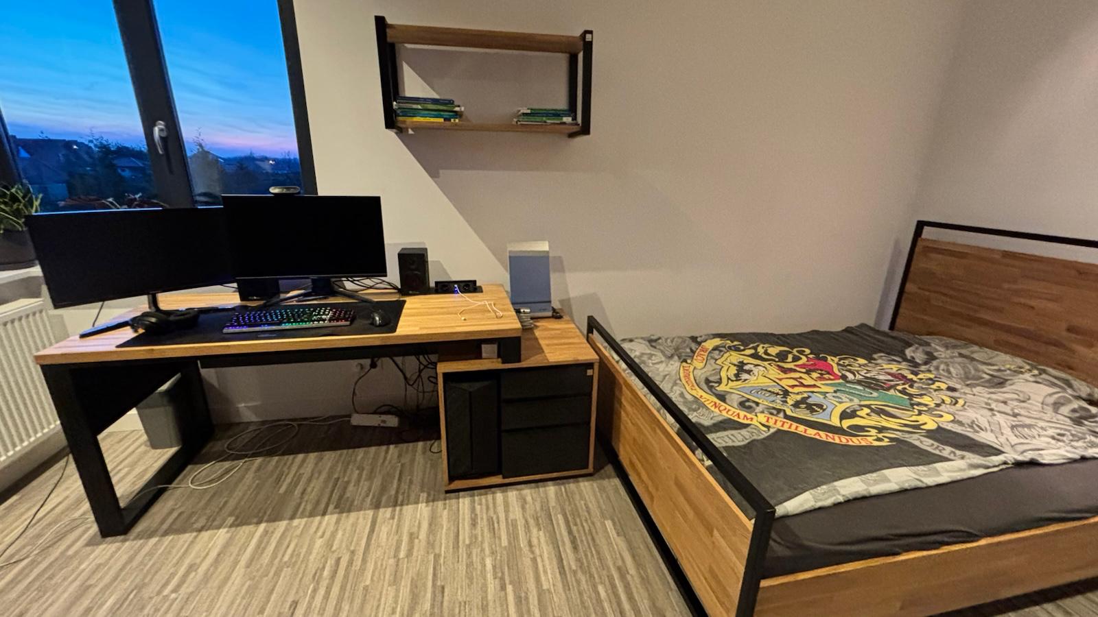 Furnishing a room for Ms. Kasia's son in Tarnowiec