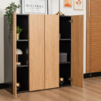 tall office dresser with 4 doors for HR accounting department