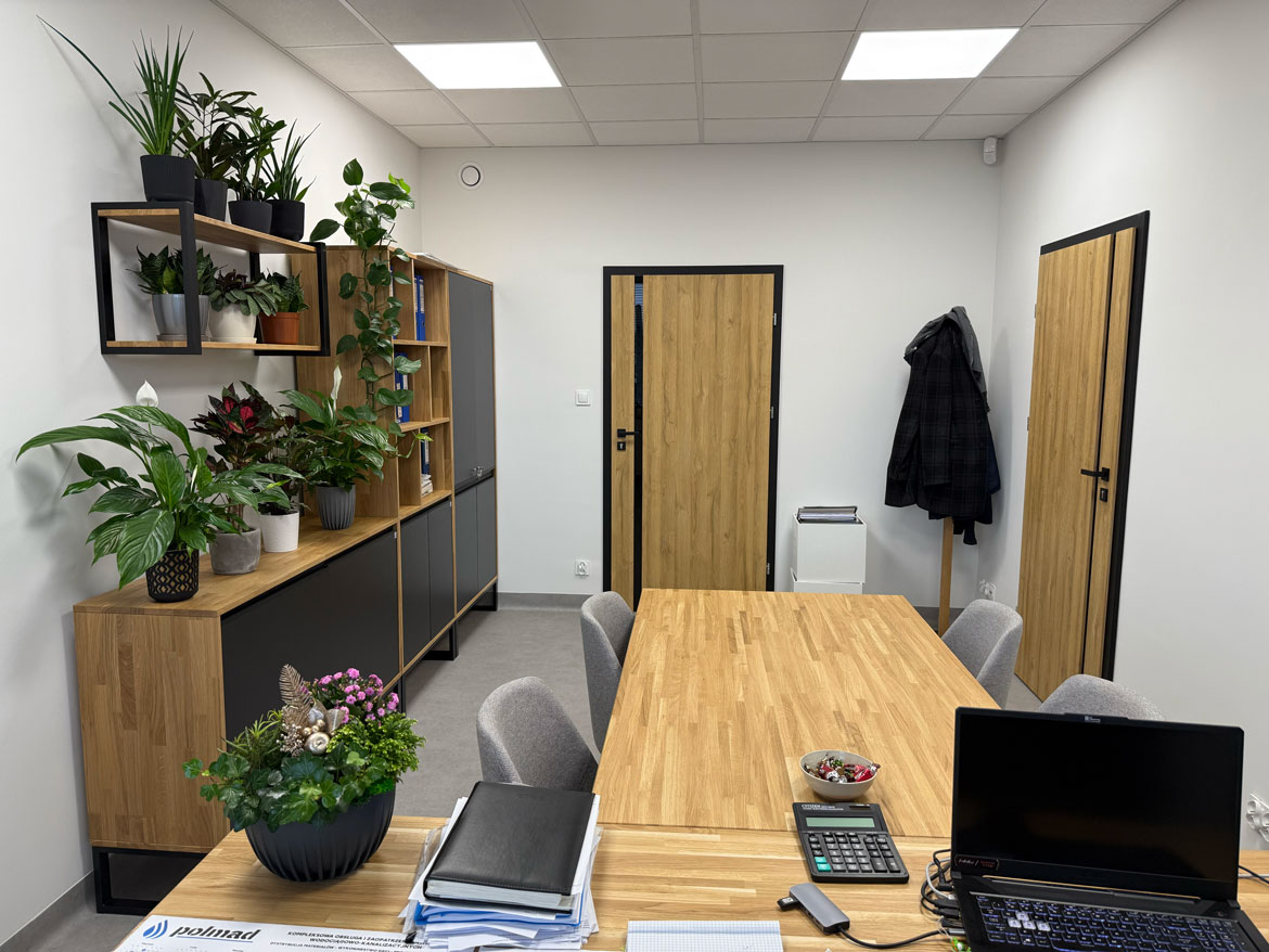 wooden office furniture