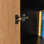 bookcase for office with doors and shelves