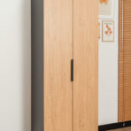 office cabinet in wood color