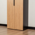wood panel office cabinet