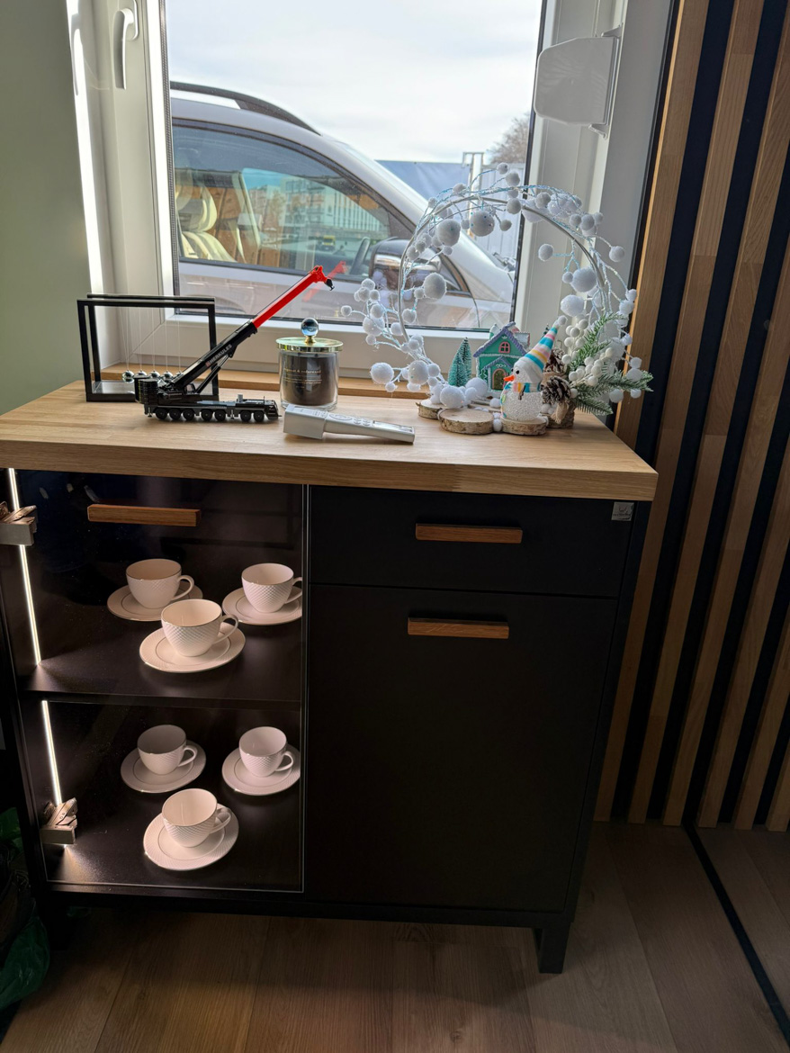 Cabinet under the coffee machine for Mr. Michal from the service industry in the Mazowieckie voivodeship