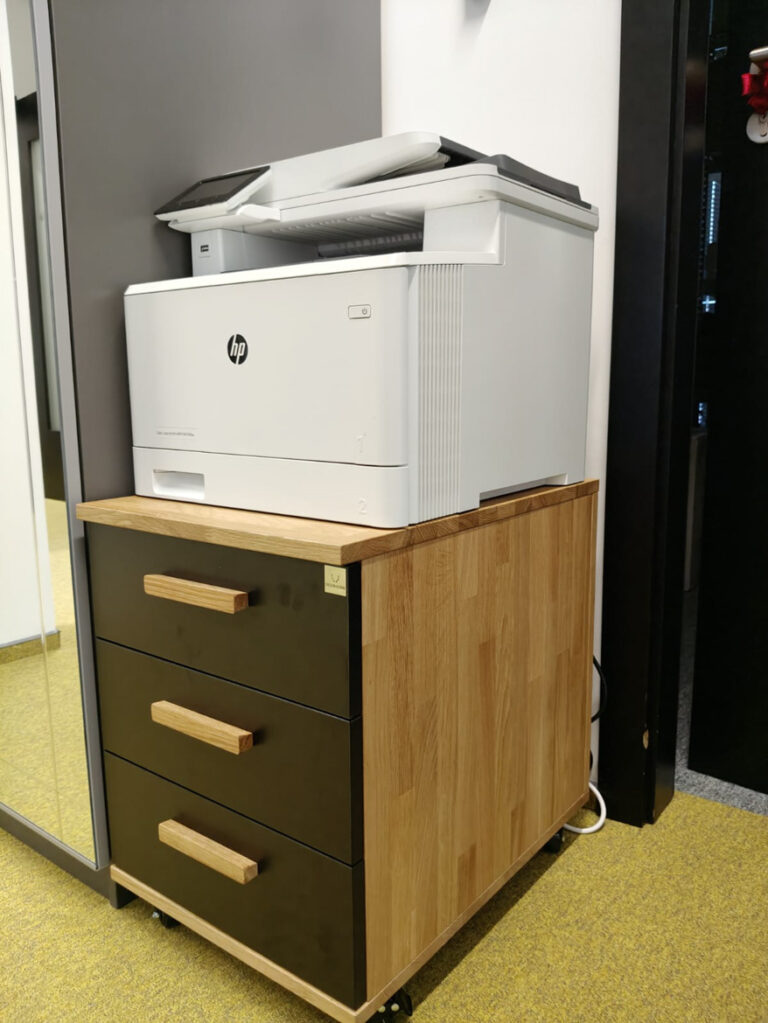 Printer container for a pharmaceutical company in Warsaw, Poland