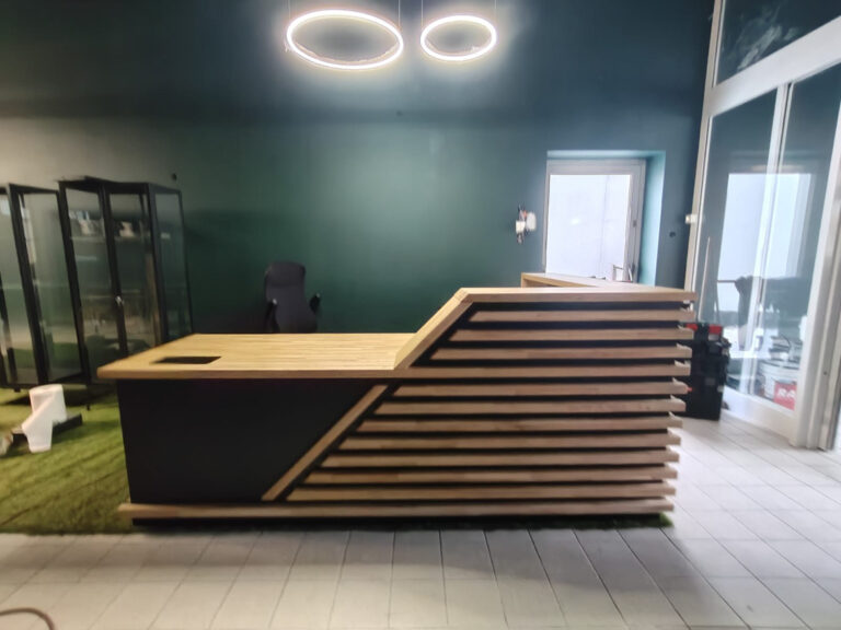 Reception counter for Gym-Medical in Grudziadz