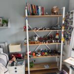 White bookcase for children's room in Warsaw