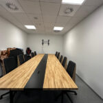 Large conference table for meeting room in Warsaw