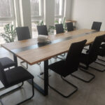 Conference table for 12 people for HENZYM company in Gdynia