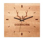 Wooden Wall Clock for the Office