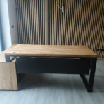 Cabinet desk with enlarged pedestal for the Medical Practice in Legnica