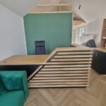 Reception counter for an agricultural company in Swidnica (near Wroclaw)