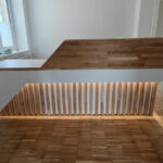 Reception counter for a therapy office in Hoya (Germany)