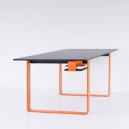 Orange designer office desk 2026