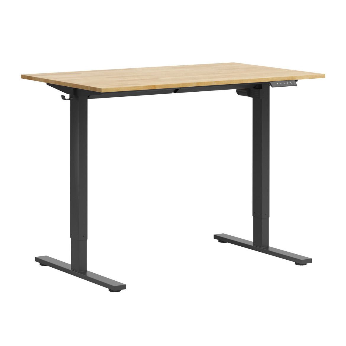 standing-and-sitting-desk-top-bottom Up-and-down desk for standing and sitting work