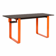 Orange designer desk for modern spaces