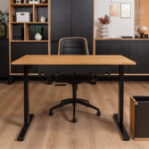 simple height-adjustable desk