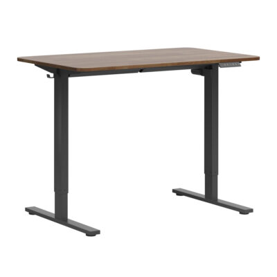 Simple Adjustable Desk with a Rounded Top
