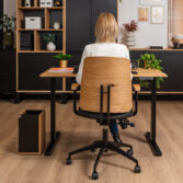 electric desk with a motor