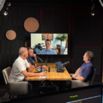 Podcasting and video recording table for the Golf Style Foundation of Lublin
