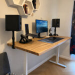 A home workspace for creative and remote work for Ms. Natalia from Gdynia