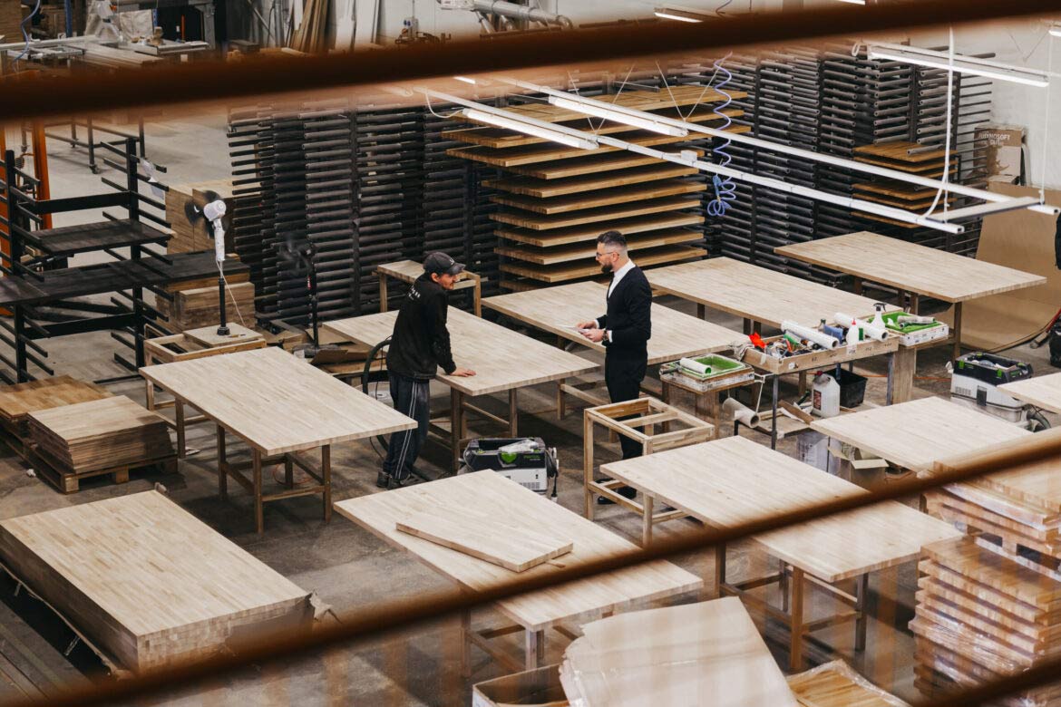 Deerhorn office furniture factory in the Lublin region