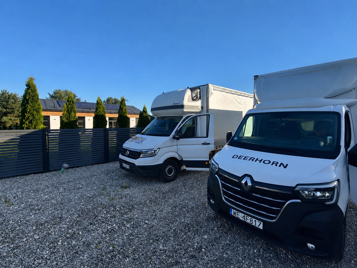 Lada recepcyjna z kolekcji Corporate dla firmy EDIL Services w Płocku
