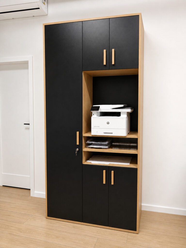 Custom-made office cabinet for the office
