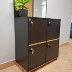 File cabinet for a medical facility