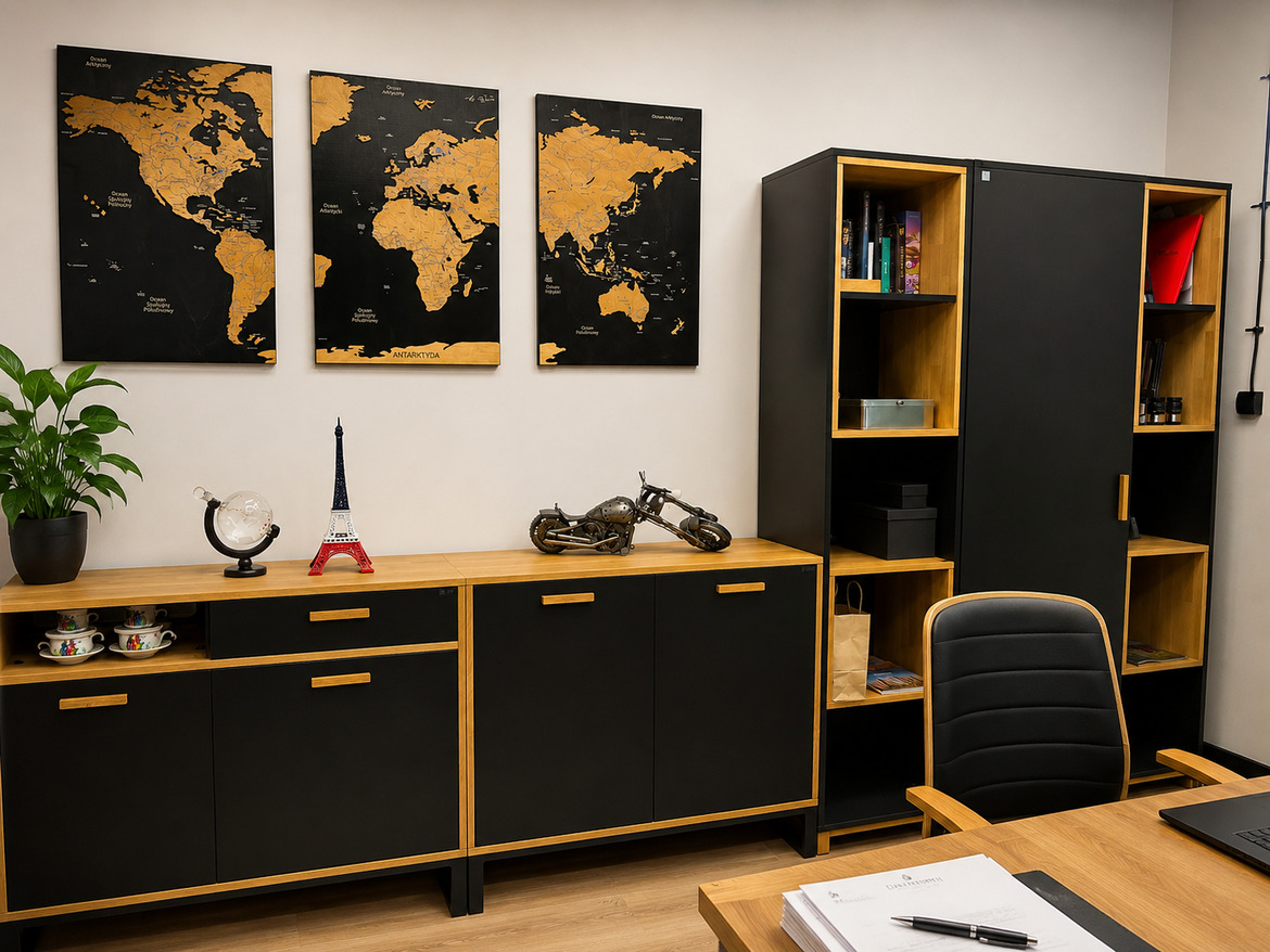 Furniture for the Deerhorn design office in Warsaw