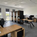 Office cabinets for dividing open-plan spaces