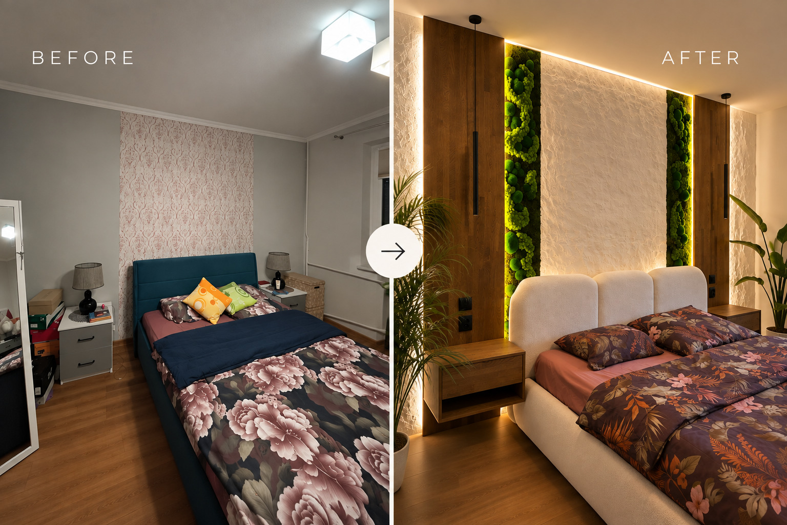 Bedroom Makeover: Before and After