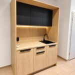 Modern kitchenette with delivery and installation