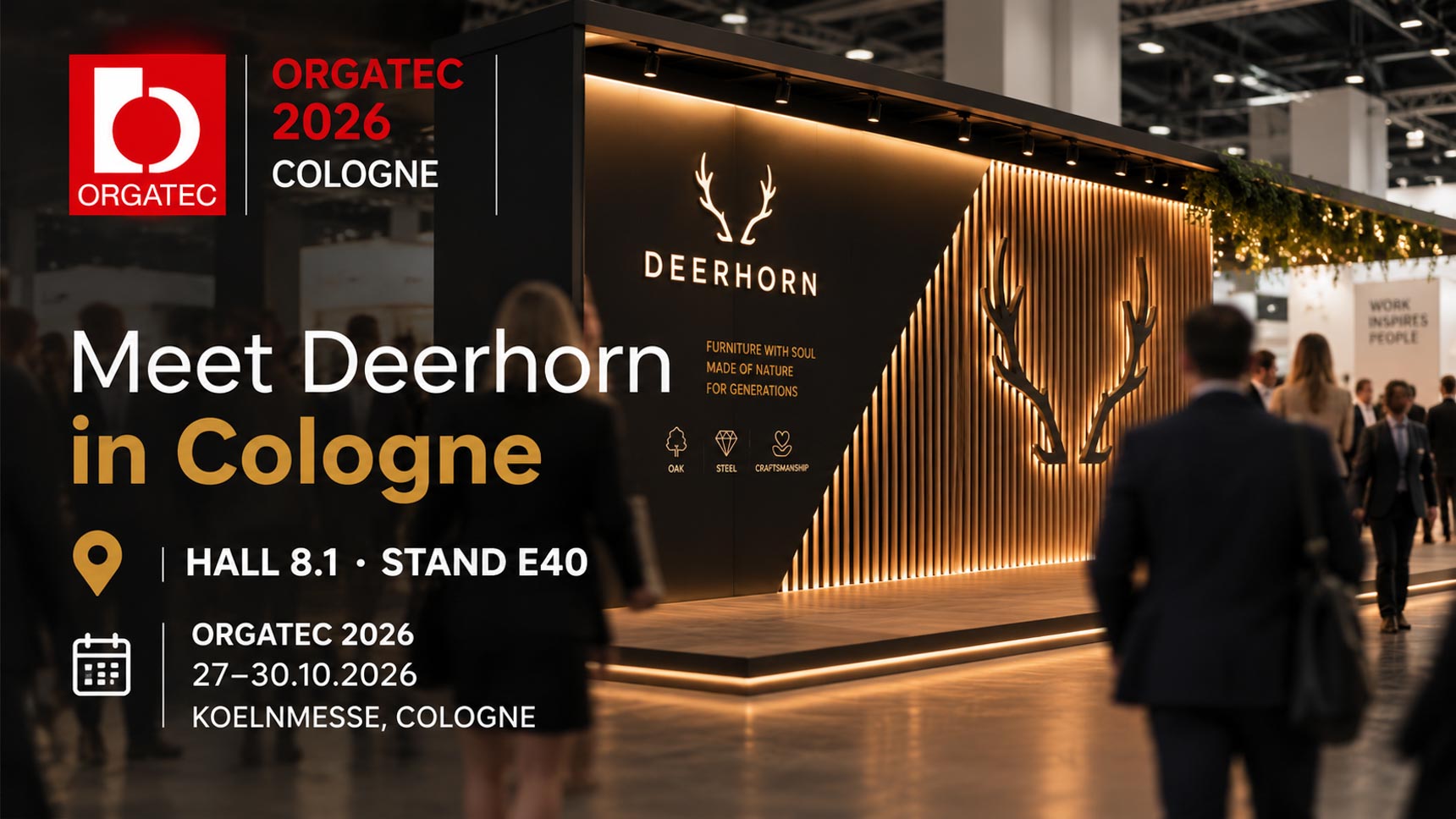 ORGATEC Deerhorn