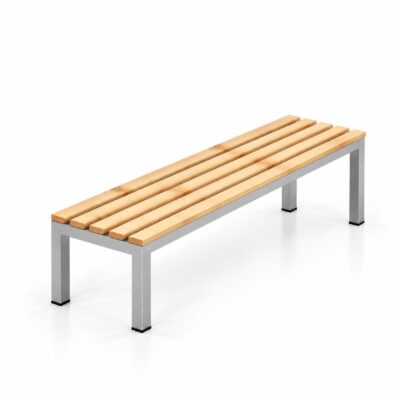 Freestanding bench for locker rooms and gyms